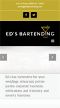 Mobile Screenshot of edsbartending.com