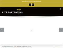 Tablet Screenshot of edsbartending.com